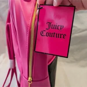 Juicy Couture | Bags | Juicy Couture Hot Pink Backpack With  display picture 2